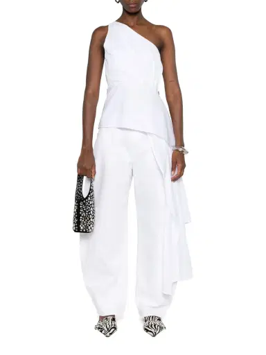 Alaïa Low Rise Round Jeans | Thumbnail 2 Alaïa Low Rise Round Jeans | Thumbnail 2