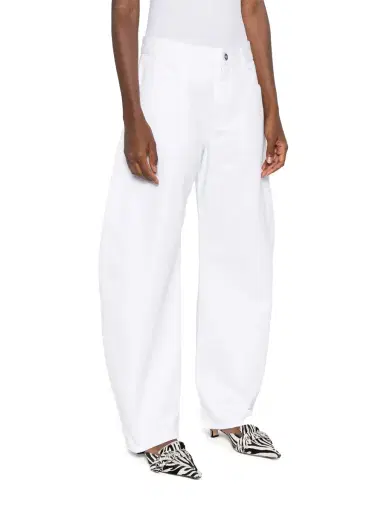 Alaïa Low Rise Round Jeans | Thumbnail 3 Alaïa Low Rise Round Jeans | Thumbnail 3