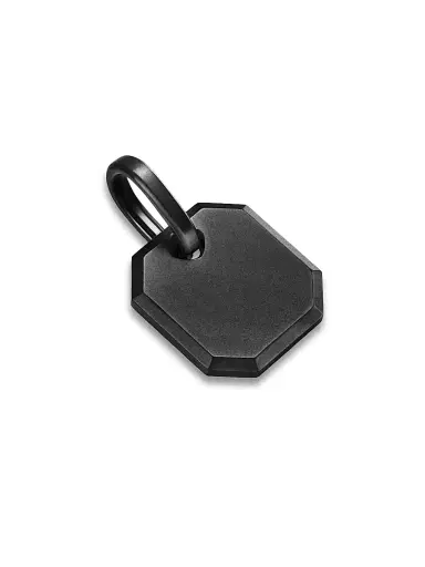 David Yurman Men's Octagonal Amulet in Black Titanium, 15MM - Black | Thumbnail 3 David Yurman Men's Octagonal Amulet in Black Titanium, 15MM - Black | Thumbnail 3