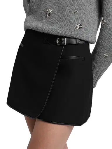 Simkhai Women's Sheridan Wrap-Style Miniskirt | Thumbnail 6
