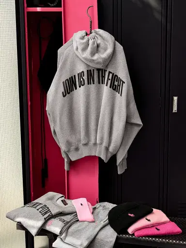 Polo Ralph Lauren Women's Pink Pony Fleece Full-Zip Hoodie - Heather | Thumbnail 7
