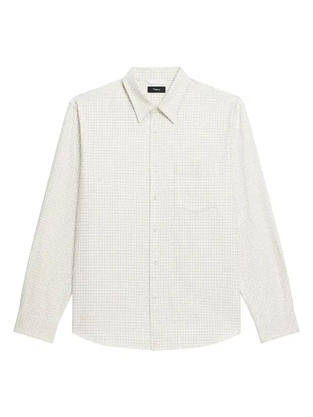 Theory Men's Woods Check Weekend Shirt - Winter  Multi