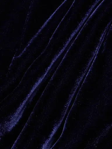 L'AGENCE Women's Ashton Velvet Shorts - Midnight | Thumbnail 7