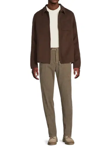 Paltò Men's Leandro Wool Coach Jacket | Thumbnail 2 Paltò Men's Leandro Wool Coach Jacket | Thumbnail 2