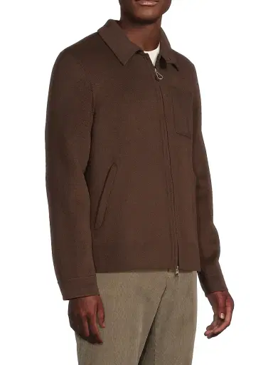 Paltò Men's Leandro Wool Coach Jacket | Thumbnail 4 Paltò Men's Leandro Wool Coach Jacket | Thumbnail 4