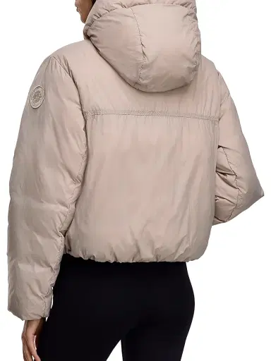 Canada Goose Women's Elba Hooded Puffer Jacket - Limestone Calcaire - Size XS | Thumbnail 5 Canada Goose Women's Elba Hooded Puffer Jacket - Limestone Calcaire - Size XS | Thumbnail 5
