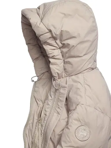 Canada Goose Women's Elba Hooded Puffer Jacket - Limestone Calcaire - Size XS | Thumbnail 8 Canada Goose Women's Elba Hooded Puffer Jacket - Limestone Calcaire - Size XS | Thumbnail 8