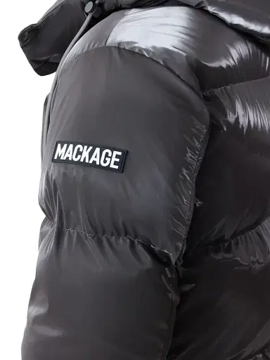 Mackage Men's Kent-GLO Hooded Puffer Jacket - Carbon - Size 46 | Thumbnail 7