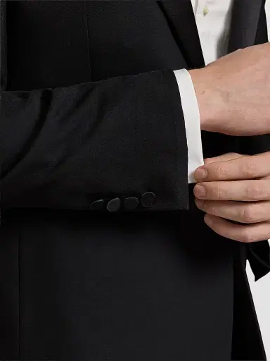 Ralph Lauren Purple Label Men's Slim-Fit Gregory Barathea Wool Tuxedo | Thumbnail 8 Ralph Lauren Purple Label Men's Slim-Fit Gregory Barathea Wool Tuxedo | Thumbnail 8