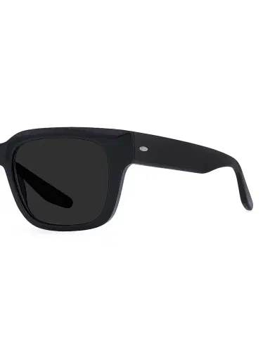 BARTON PERREIRA Men's Zander 52MM Rectangular Sunglasses - Black | Thumbnail 4