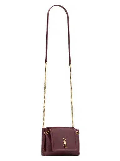 Saint Laurent Women's Mini Nolita Crossbody Bag in Lambskin Leather | Thumbnail 3 Saint Laurent Women's Mini Nolita Crossbody Bag in Lambskin Leather | Thumbnail 3