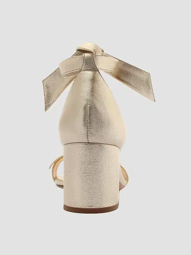 Alexandre Birman Women's Clarita 60MM Metallic Leather Sandals - Golden - Size 12 | Thumbnail 5 Alexandre Birman Women's Clarita 60MM Metallic Leather Sandals - Golden - Size 12 | Thumbnail 5
