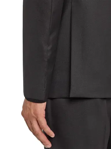 Giorgio Armani Men's Basic Wool Single-Breasted Suit - Black - Size 50 | Thumbnail 8