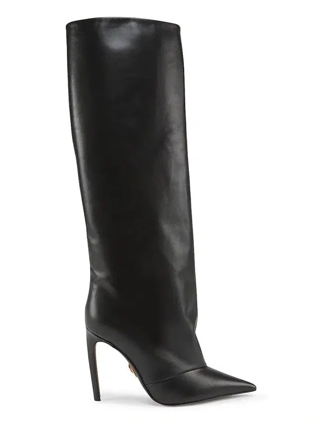 Dolce & Gabbana Women's Devotion 5MM Leather Knee Boots - Nero