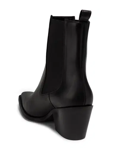 A Emery Women's Leo Leather Boots - Black - Size 11 | Thumbnail 3