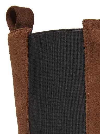 A Emery Women's Leo Suede Ankle Boots - Cognac Suede - Size 11 | Thumbnail 5