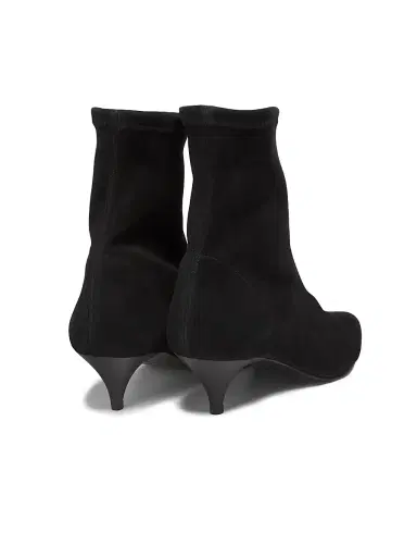 A Emery Women's Ophelia Suede Kitten-Heel Ankle Boots - Black Suede - Size 11 | Thumbnail 3
