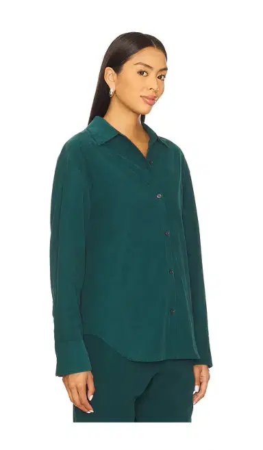 La Ligne Corduroy Button Down Shirt | Thumbnail 2
