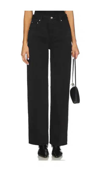 Pistola Tate High Rise Bowed Wide Jeans | Thumbnail 1