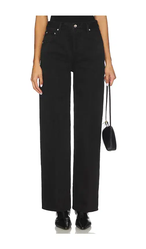 Tate High Rise Bowed Wide Jeans Tate High Rise Bowed Wide Jeans