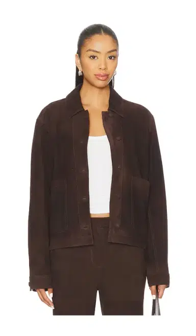 La Ligne Suede Jacket | Thumbnail 1