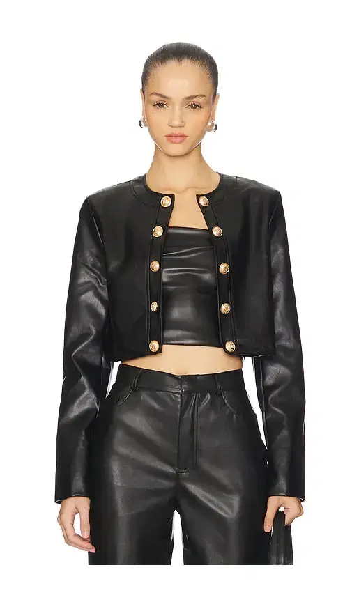 LIONESS Amelie Cropped Jacket