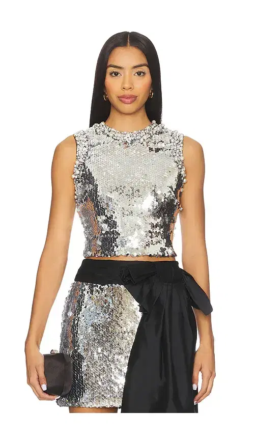 Moonlight Sequin Top