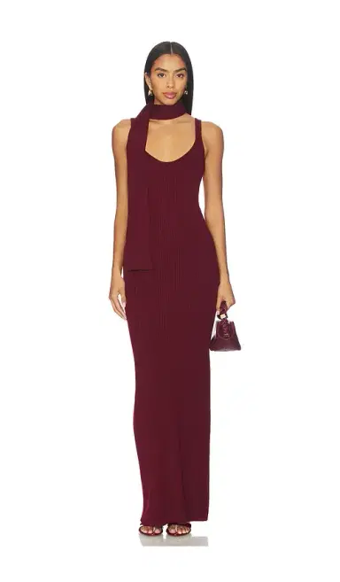 Lovers and Friends Aura Rib Maxi Dress | Thumbnail 1
