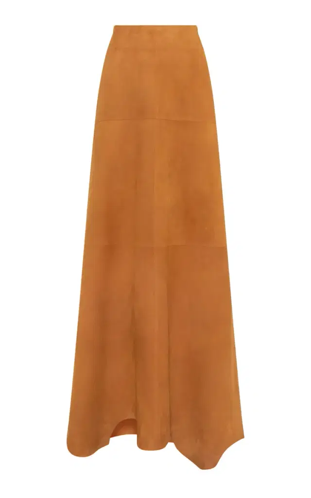 Talor Suede Maxi Skirt