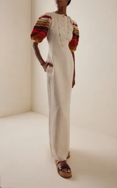 Gabriela Hearst Nomo Linen Maxi Dress | Thumbnail 2 Gabriela Hearst Nomo Linen Maxi Dress | Thumbnail 2