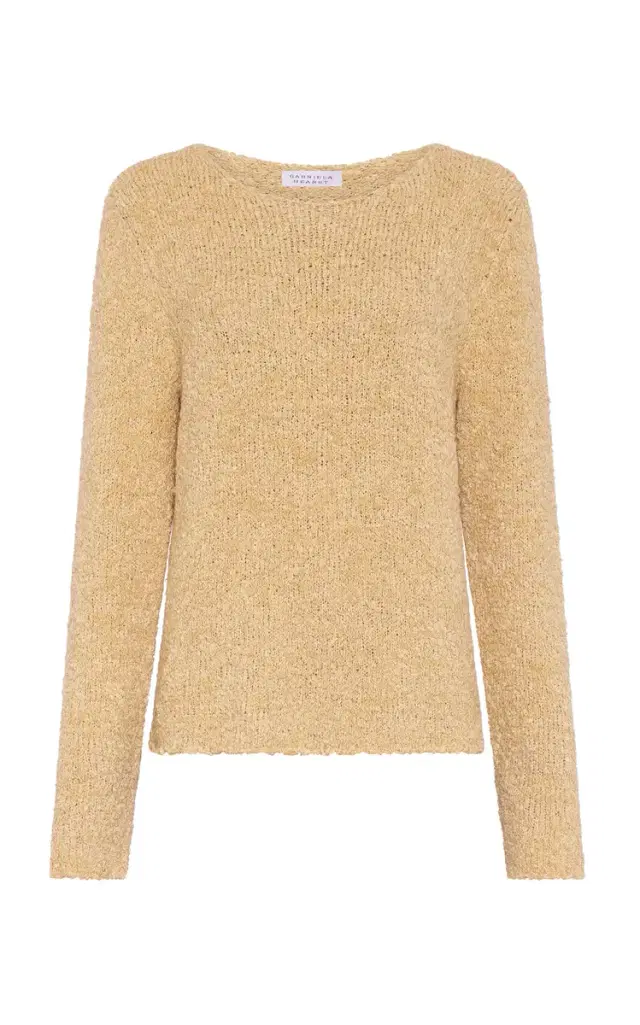 Crescenta Knit Sweater - Tan - XL