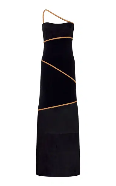 Gabriela Hearst Tibor Suede Maxi Dress | Thumbnail 1