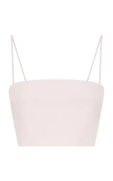 Gabriela Hearst Nadir Cropped Cotton Tank Top | Thumbnail 1