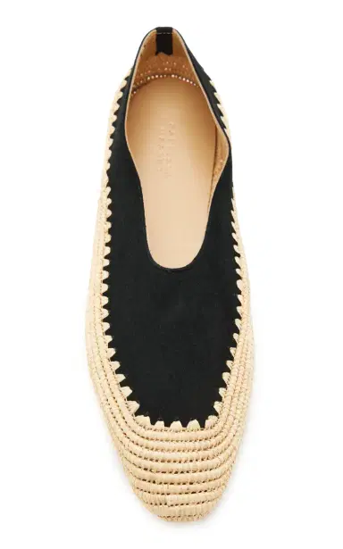 Gabriela Hearst Strength Panelled Ballet Flats | Thumbnail 3 Gabriela Hearst Strength Panelled Ballet Flats | Thumbnail 3