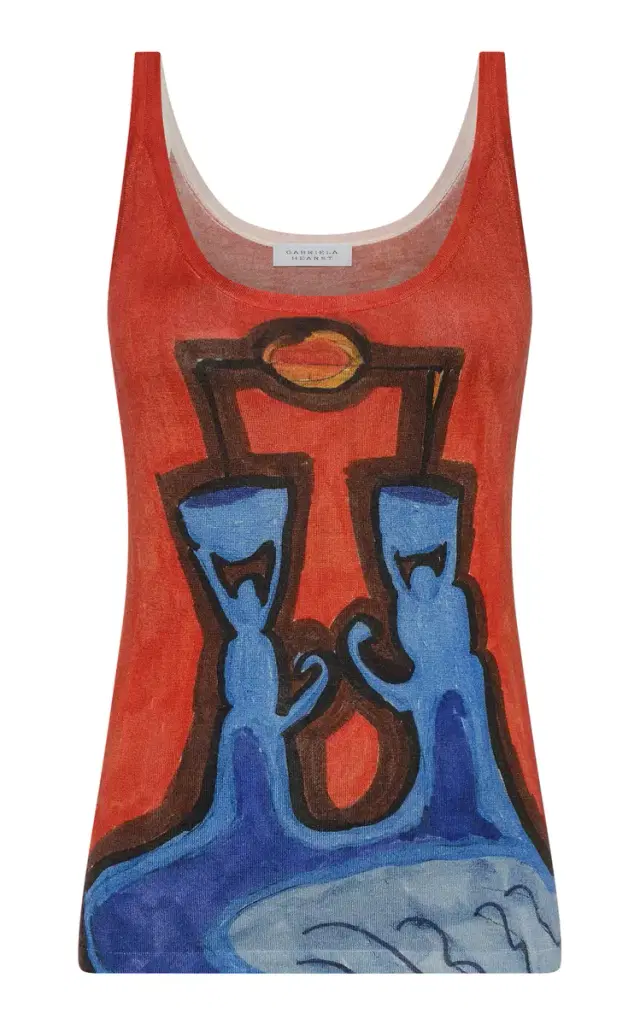 Gabriela Hearst Ecliptor Cashmere-Blend Tank Top