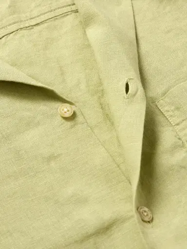 Frescobol Carioca Angelo Camp-Collar Linen Shirt - Men | Thumbnail 4 Frescobol Carioca Angelo Camp-Collar Linen Shirt - Men | Thumbnail 4