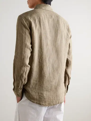 Frescobol Carioca Antonio Linen Shirt - Men | Thumbnail 3