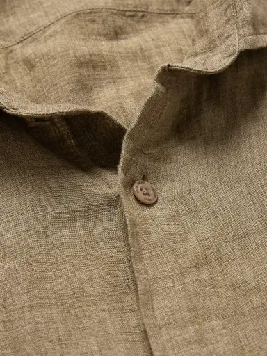 Frescobol Carioca Antonio Linen Shirt - Men | Thumbnail 4