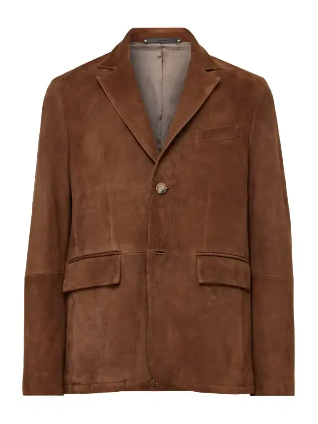 Suede Suit Jacket - Men