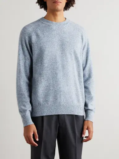 Zegna Cashmere-Blend Sweater - Men | Thumbnail 3 Zegna Cashmere-Blend Sweater - Men | Thumbnail 3