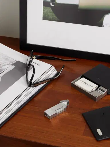 dunhill Rollagas Palladium-Plated Lighter - Men | Thumbnail 2