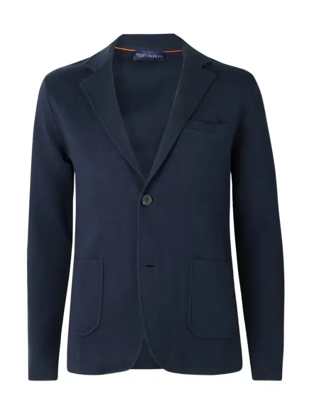 Stanley Tucci Cashmere Cotton, Silk and Cashmere-Blend Blazer - Men