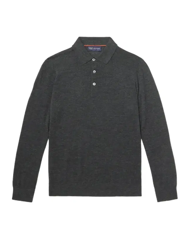 Stanley Tucci Cashmere and Silk-Blend Polo Sweater - Men