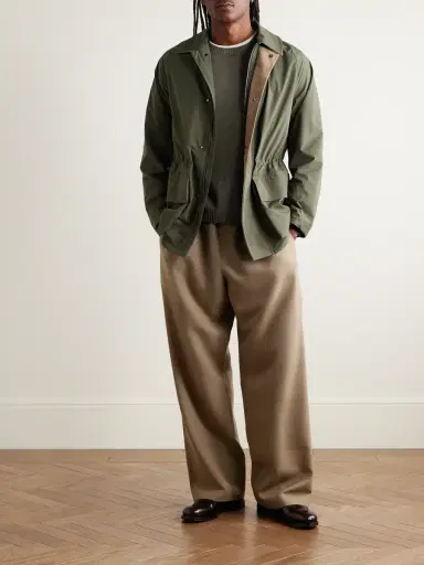 N.Peal Stanley Tucci Cashmere Organic Sweater - Men | Thumbnail 2 N.Peal Stanley Tucci Cashmere Organic Sweater - Men | Thumbnail 2