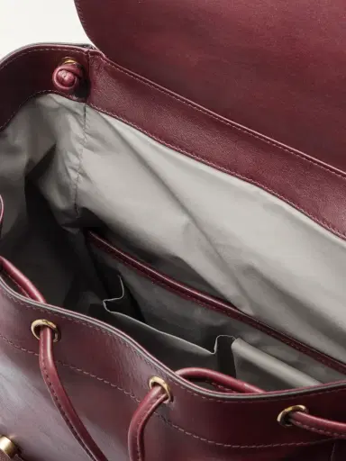 Brunello Cucinelli Leather Backpack - Men | Thumbnail 5 Brunello Cucinelli Leather Backpack - Men | Thumbnail 5