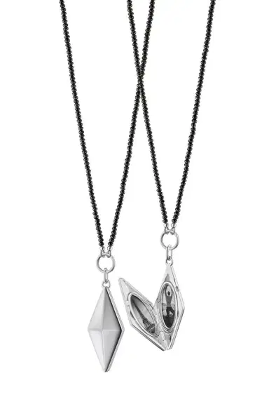 MONICA RICH KOSANN Deco Points North Locket Necklace | Thumbnail 1 MONICA RICH KOSANN Deco Points North Locket Necklace | Thumbnail 1