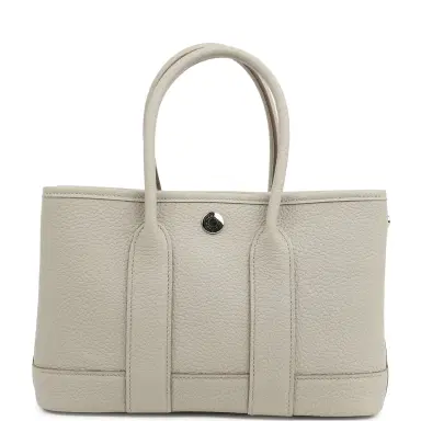 HERMÈS Hermes Garden Party Neo 23 Beton Negonda Palladium Hardware | Thumbnail 1
