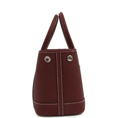 HERMÈS Hermes Garden Party Neo 23 Rouge H Negonda Palladium Hardware | Thumbnail 4