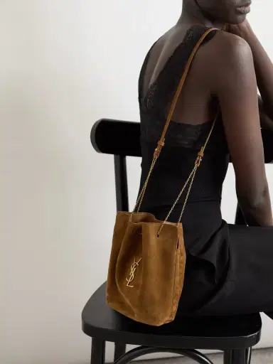 Saint Laurent Sintra Sport Suede Shoulder Bag | Thumbnail 2