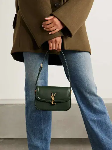 Saint Laurent Solferino Mini Leather Shoulder Bag | Thumbnail 2 Saint Laurent Solferino Mini Leather Shoulder Bag | Thumbnail 2